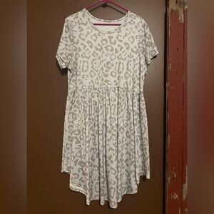 Stylish Leopard Print Dress size xl